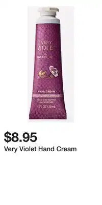 Bath & Body Works Very Violet Hand Cream offer