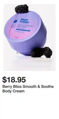 Bath & Body Works Berry Bliss Smooth & Soothe Body Cream offer