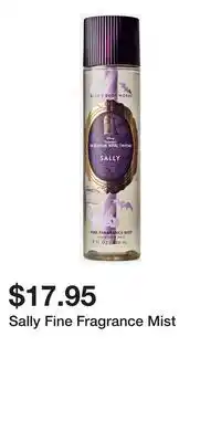 Bath & Body Works Sally Fine Fragrance Mist offer