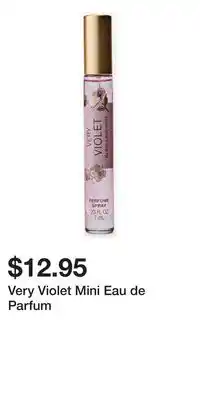 Bath & Body Works Very Violet Mini Eau de Parfum offer