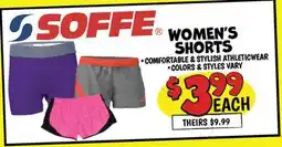Ollie's SOFFE WOMEN'S SHORTS offer