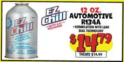 Ollie's EZ CHILL AUTOMOTIVE R134A offer