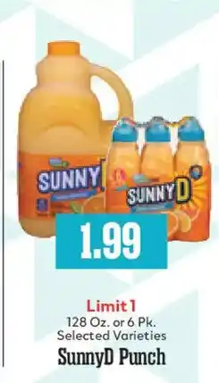 Market Basket SunnyD Punch offer