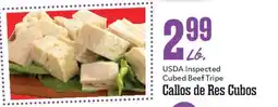 Market Basket Usda Inspected Cubed Beef Tripe offer