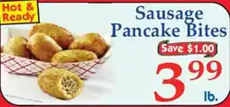 Market Basket Sausage Pancake Bites offer