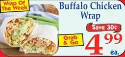 Market Basket Buffalo Chicken Wrap offer
