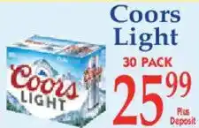 Market Basket Coors Light offer