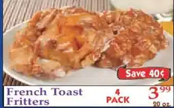 Market Basket French Toast Fritters offer