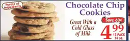 Market Basket Chocolate Chip Cookies offer