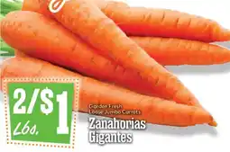 Market Basket Garden Fresh Loose Jumbo Carrots offer