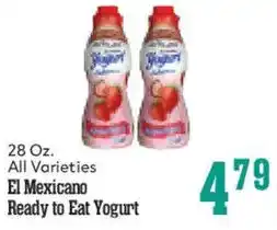 Market Basket El Mexicano Ready to Eat Yogurt offer