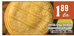 Market Basket Mercado De Familia Corn Tortillas offer