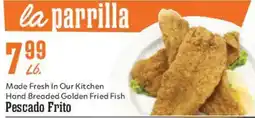 Market Basket La Parrilla Pescado Frito offer