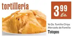 Market Basket Mercado de Familia Totopos offer
