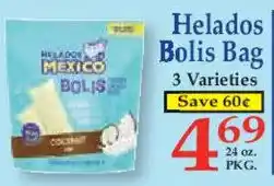 Market Basket Helados Bolis Bag offer