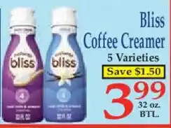 Market Basket Bliss Coffee Creamer offer