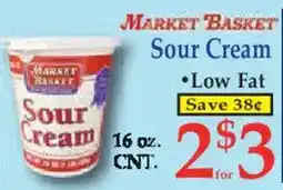 Market Basket Market Basket sour cream offer
