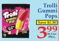 Market Basket Trolli Gummi Pops offer