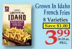 Market Basket Grown In Idaho French Fries offer