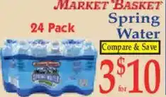Market Basket Market Basket spring water offer