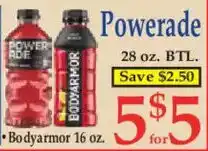 Market Basket Powerade offer