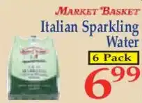 Market Basket Italian Sparkling Water offer