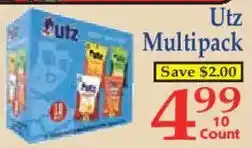 Market Basket Utz Multipack offer