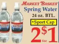 Market Basket Market Basket spring water offer