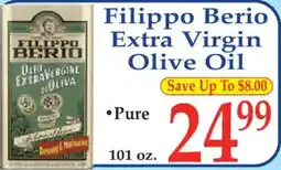 Market Basket Filippo Berio extra virgin olive oil offer