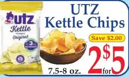 Market Basket Utz Kettle Chips offer