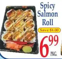 Market Basket Spicy Salmon Roll offer