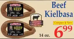 Market Basket Market Basket Beef Kielbasa offer
