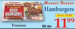 Market Basket Market Basket hamburgers offer