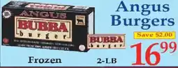 Market Basket Angus Bubba burger offer