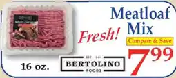 Market Basket Bertolino Meatloaf Mix offer