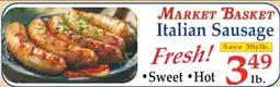 Market Basket Market Basket Italian Sausage offer