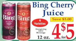 Market Basket Bing Cherry Juice offer