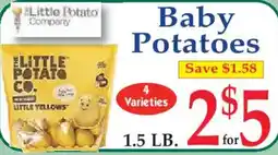 Market Basket The little potato co. baby potatoes offer
