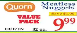 Market Basket Quorn meatless nuggets offer