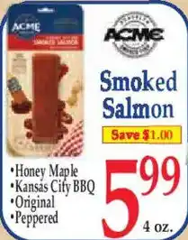 Market Basket Acme Smoked Salmon offer