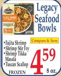 Market Basket Legacy Seafood Bowls offer