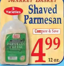 Market Basket Market Basket Shaved Parmesan offer