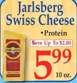 Market Basket Jarlsberg Swiss Cheese offer
