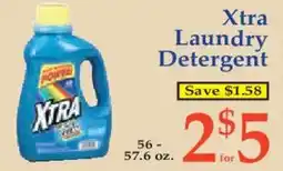 Market Basket Xtra laundry detergent offer