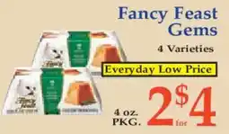 Market Basket Fancy Feast Gems offer