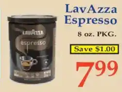 Market Basket Lavazza espresso offer