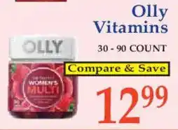 Market Basket Olly Vitamins offer