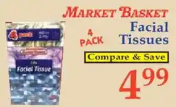 Market Basket Market Basket Facial Tissues offer