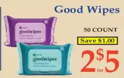 Market Basket Good Wipes offer