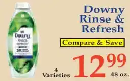 Market Basket Downy Rinse & Refresh offer